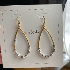 New Stella & Dot Tear Drop earrings!